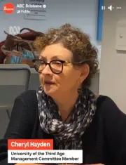 U3A Cheryl Hayden